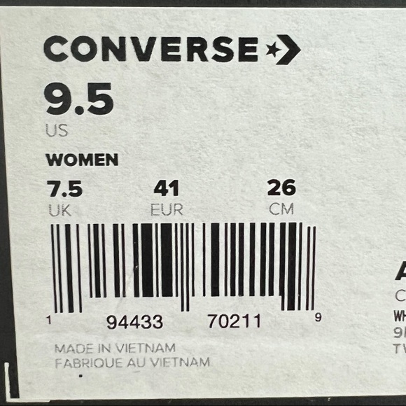 NWT Converse Chuck Taylor All Star Lift Platform Stripes Women’s Shoes - Picture 6 of 8